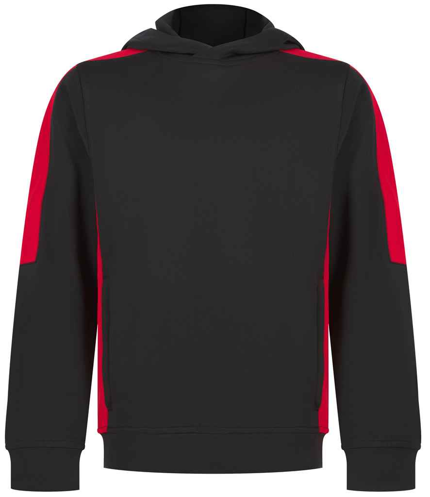 Finden + Hales - Kids Team Hoodie - LV342 BK/RD 3-4