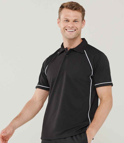 Finden + Hales - Performance Piped Polo Shirt - Pierre Francis