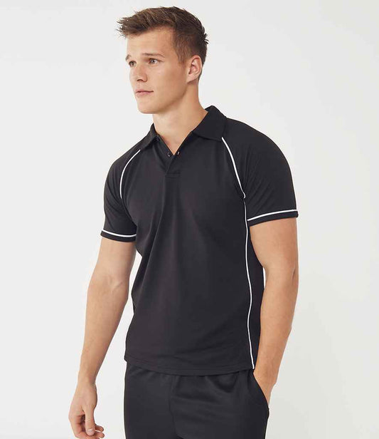 Finden + Hales - Performance Piped Polo Shirt - Pierre Francis