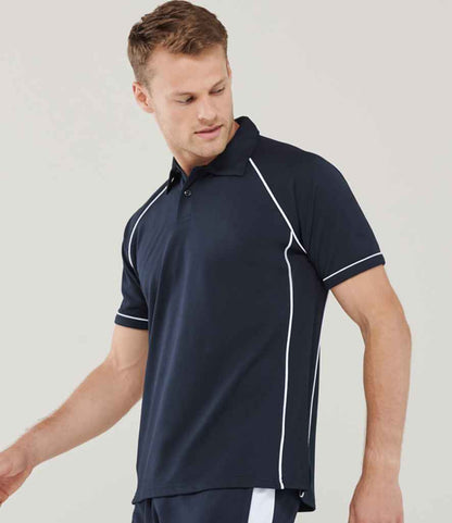 Finden + Hales - Performance Piped Polo Shirt - Pierre Francis