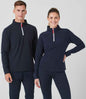 Finden and Hales - Zip Neck Piped Micro Fleece - Pierre Francis
