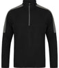 Finden and Hales - Contrast Zip Neck Midlayer Top - Pierre Francis