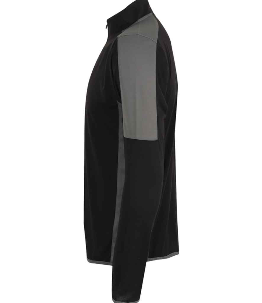 Finden and Hales - Contrast Zip Neck Midlayer Top - Pierre Francis