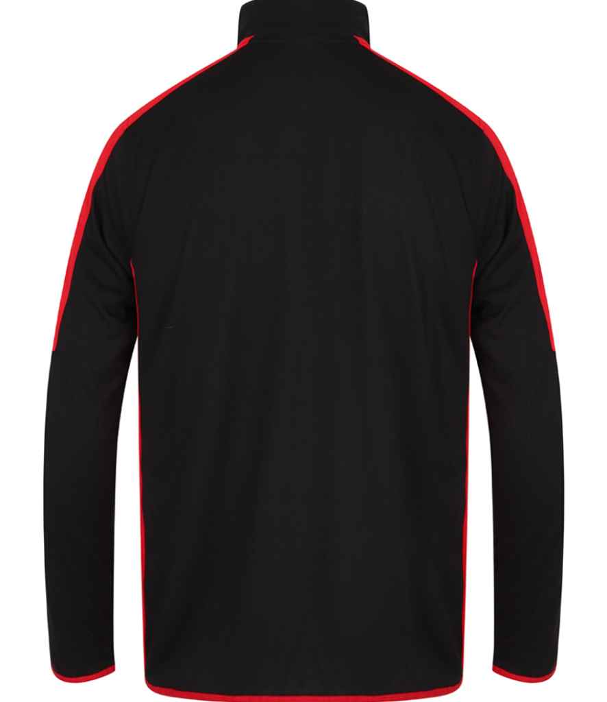 Finden and Hales - Contrast Zip Neck Midlayer Top - Pierre Francis
