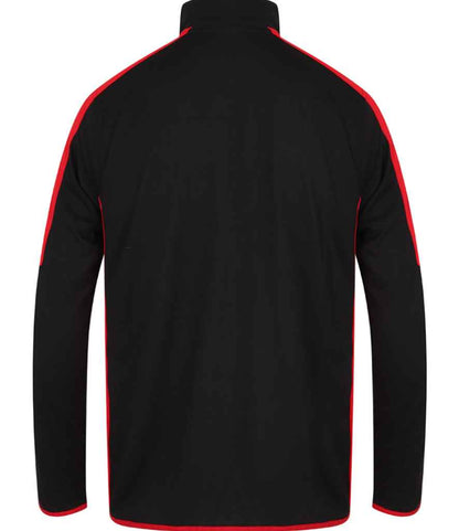 Finden and Hales - Contrast Zip Neck Midlayer Top - Pierre Francis