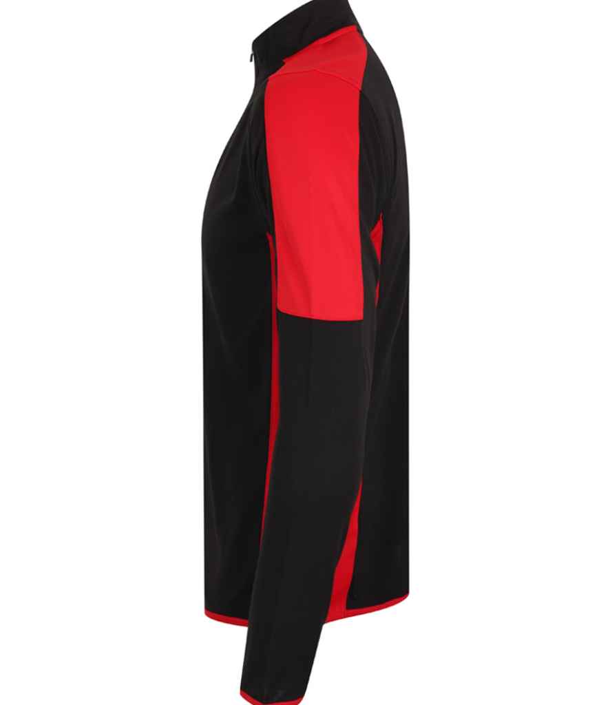 Finden and Hales - Contrast Zip Neck Midlayer Top - Pierre Francis