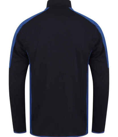 Finden and Hales - Contrast Zip Neck Midlayer Top - Pierre Francis