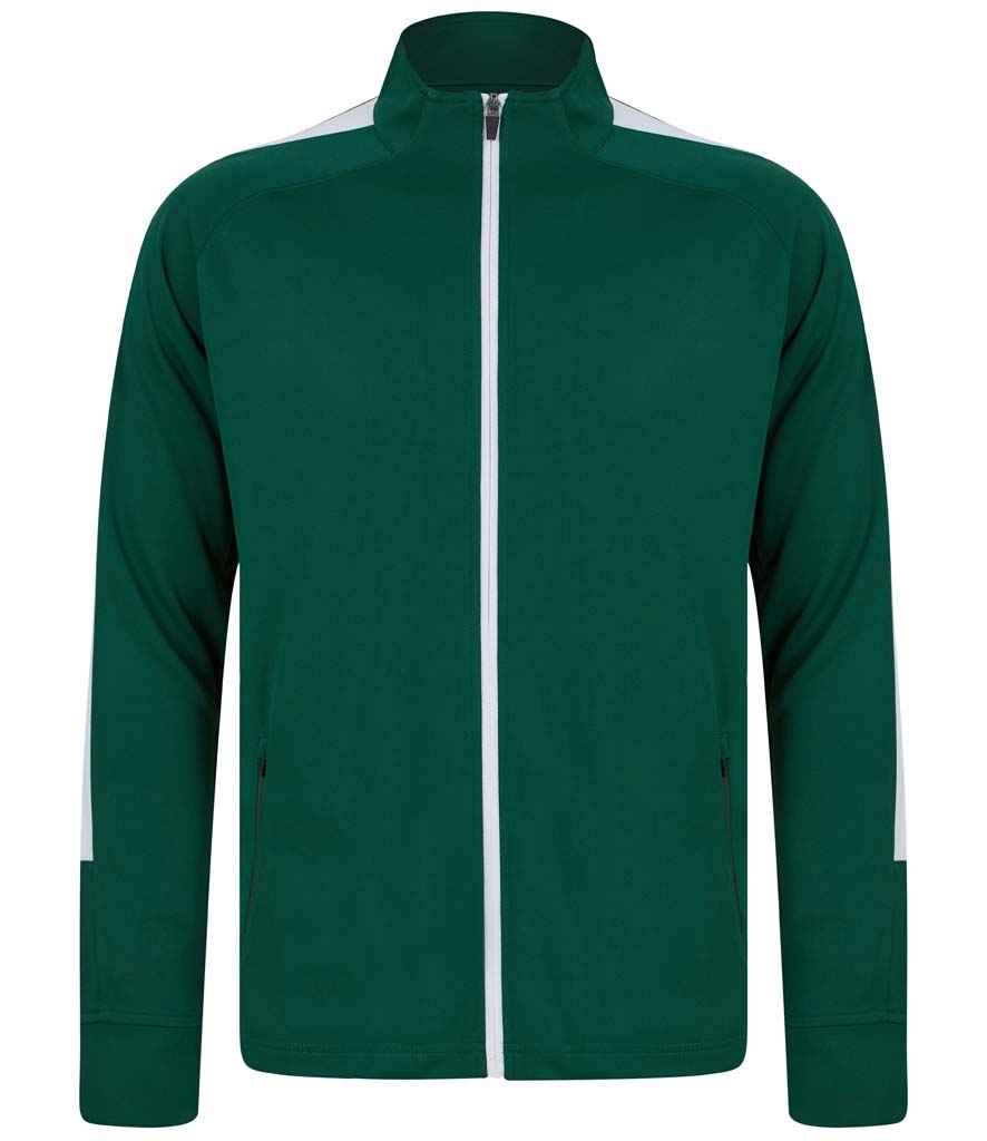 Finden + Hales - Knitted Tracksuit Top - LV871 BO/WH XXS