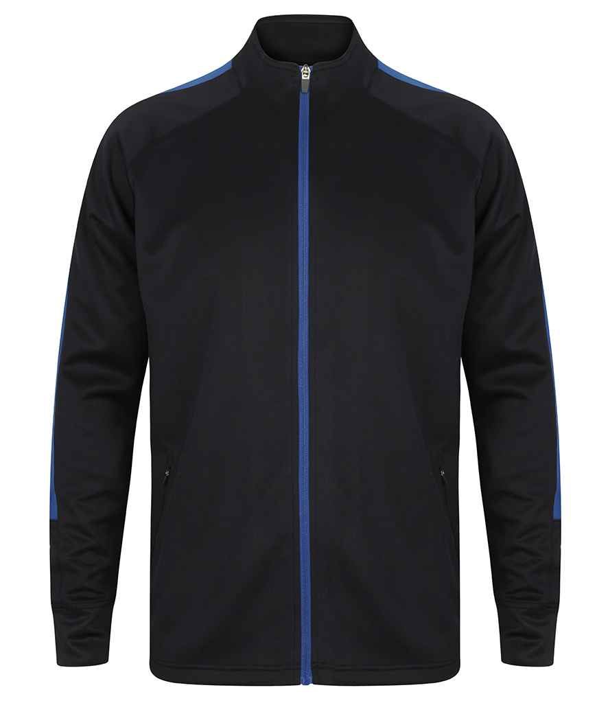 Finden + Hales - Knitted Tracksuit Top - LV871 NV/RY XXS