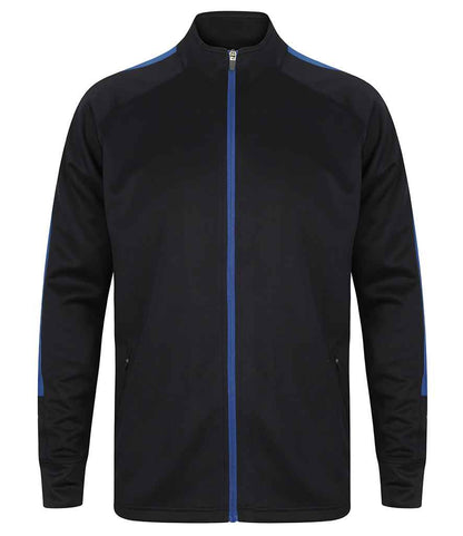 Finden + Hales - Knitted Tracksuit Top - LV871 NV/RY XXS