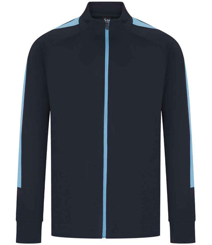 Finden + Hales - Knitted Tracksuit Top - LV871 NV/WH XXS