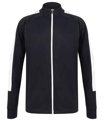 Finden + Hales - Knitted Tracksuit Top - LV871 NV/WH XXS