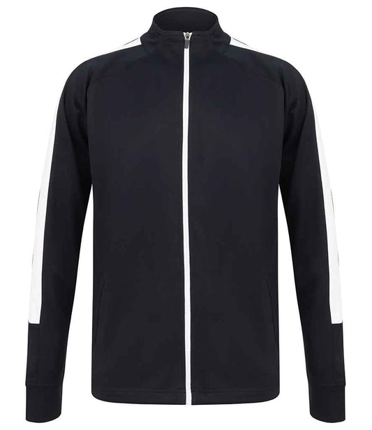 Finden + Hales - Knitted Tracksuit Top - LV871 NV/WH XXS