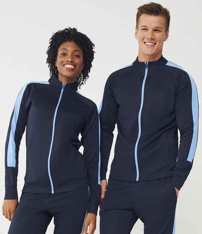 Finden + Hales - Knitted Tracksuit Top - LV871 NV/SK XXS