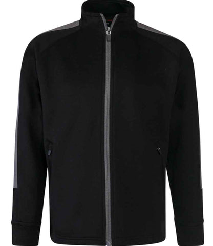 Finden and Hales - Kids Knitted Tracksuit Top - LV873 BK/GT 3-4