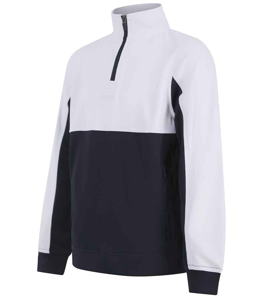 Finden + Hales - Kids 1/4 Zip Tracksuit Top - Pierre Francis