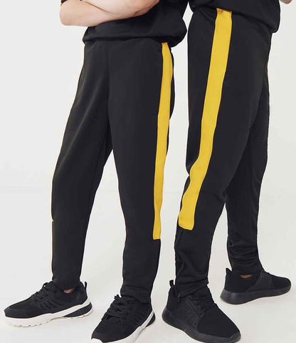 Finden + Hales - Kids Knitted Tracksuit Pants - LV883 BK/GO 3-4
