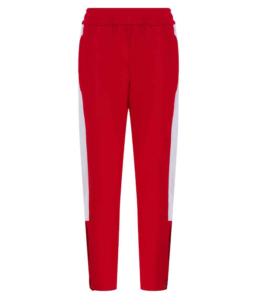 Finden + Hales - Kids Knitted Tracksuit Pants - LV883 RD/WH 3-4