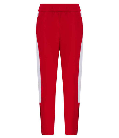 Finden + Hales - Kids Knitted Tracksuit Pants - LV883 RD/WH 3-4