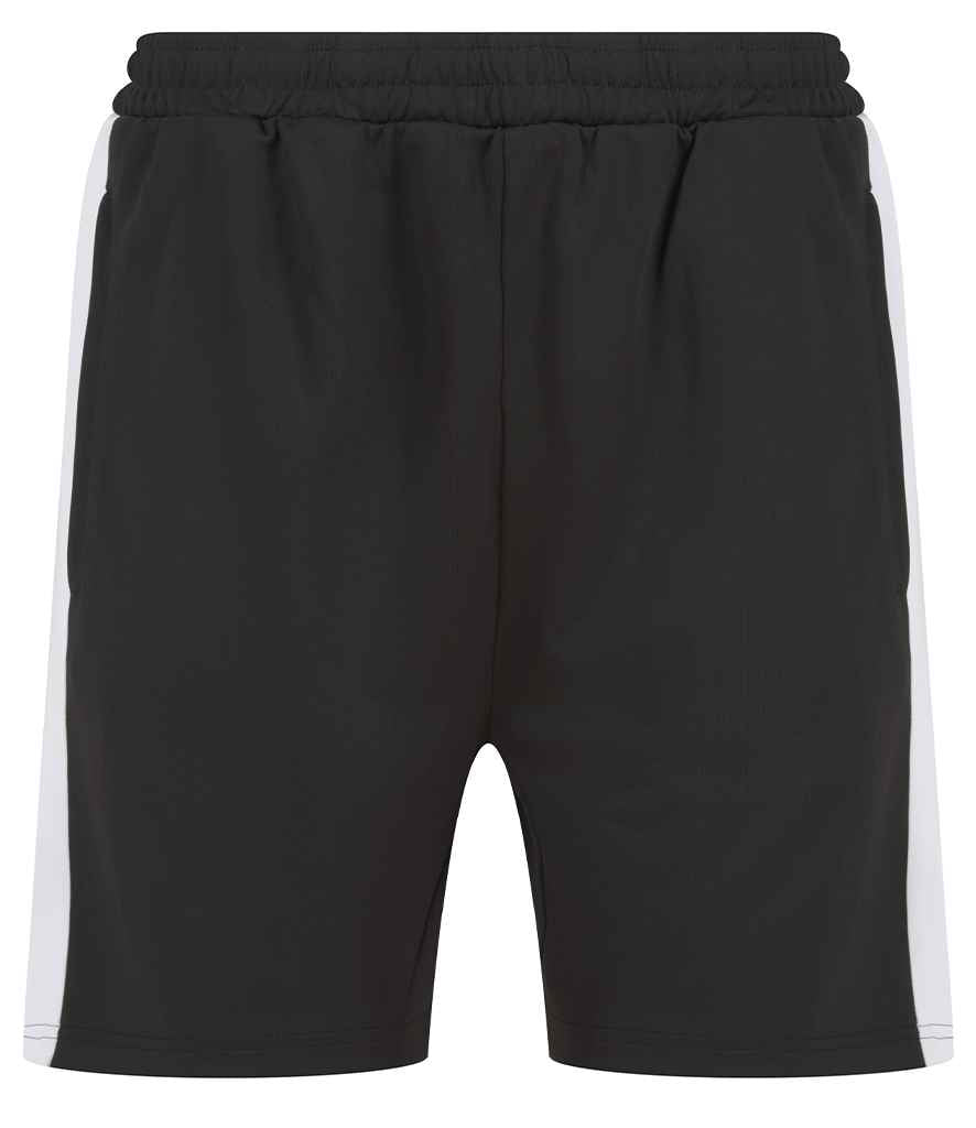 Finden and Hales - Knitted Shorts - LV886 BK/WH XS