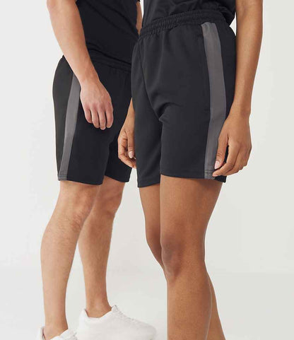 Finden and Hales - Knitted Shorts - LV886 BK/GT XS