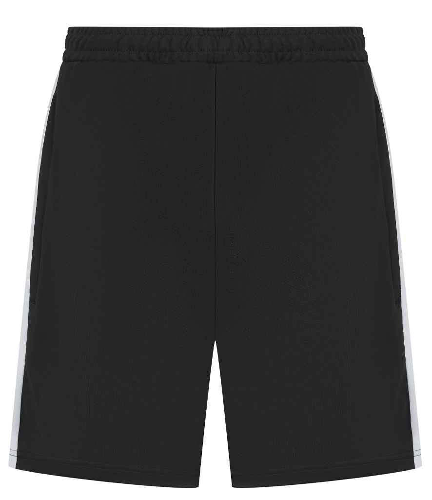Finden + Hales - Kids Knitted Shorts - Black/White (Back)