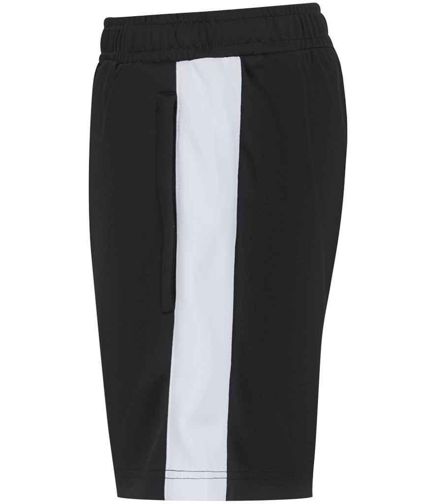 Finden + Hales - Kids Knitted Shorts - Black/White (Side)