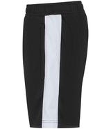 Finden + Hales - Kids Knitted Shorts - Black/White (Side)