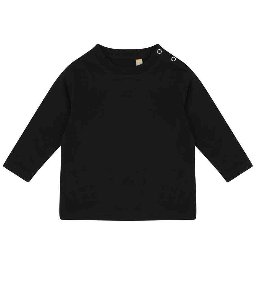 Larkwood - Baby/Toddler Long Sleeve T-Shirt - LW21T BLK 0-6