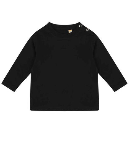 Larkwood - Baby/Toddler Long Sleeve T-Shirt - LW21T BLK 0-6