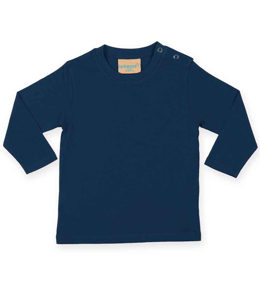 Larkwood - Baby/Toddler Long Sleeve T-Shirt - LW21T NAV 0-6