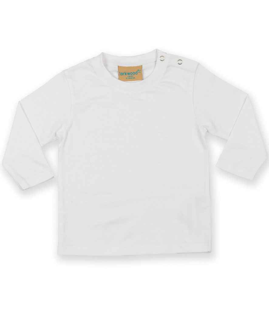 Larkwood - Baby/Toddler Long Sleeve T-Shirt - LW21T BLK 0-6