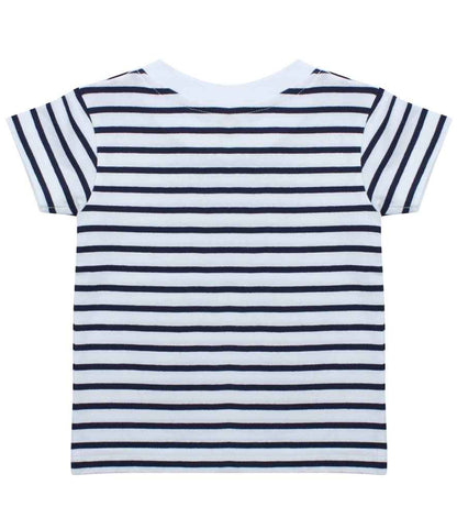 Larkwood - Baby / Toddler Striped Crew Neck T-Shirt - Pierre Francis