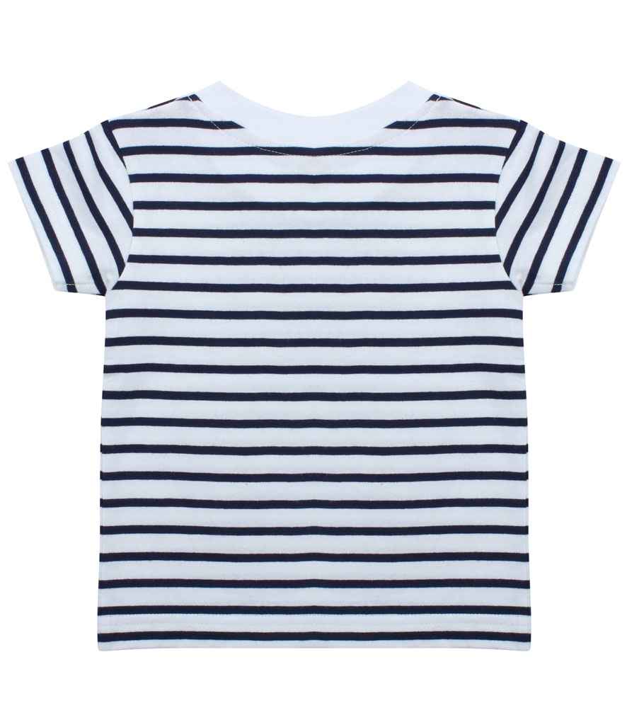 Larkwood - Baby / Toddler Striped Crew Neck T-Shirt