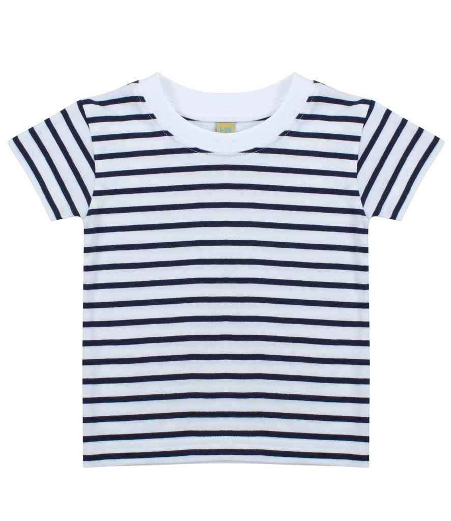 Larkwood - Baby / Toddler Striped Crew Neck T-Shirt