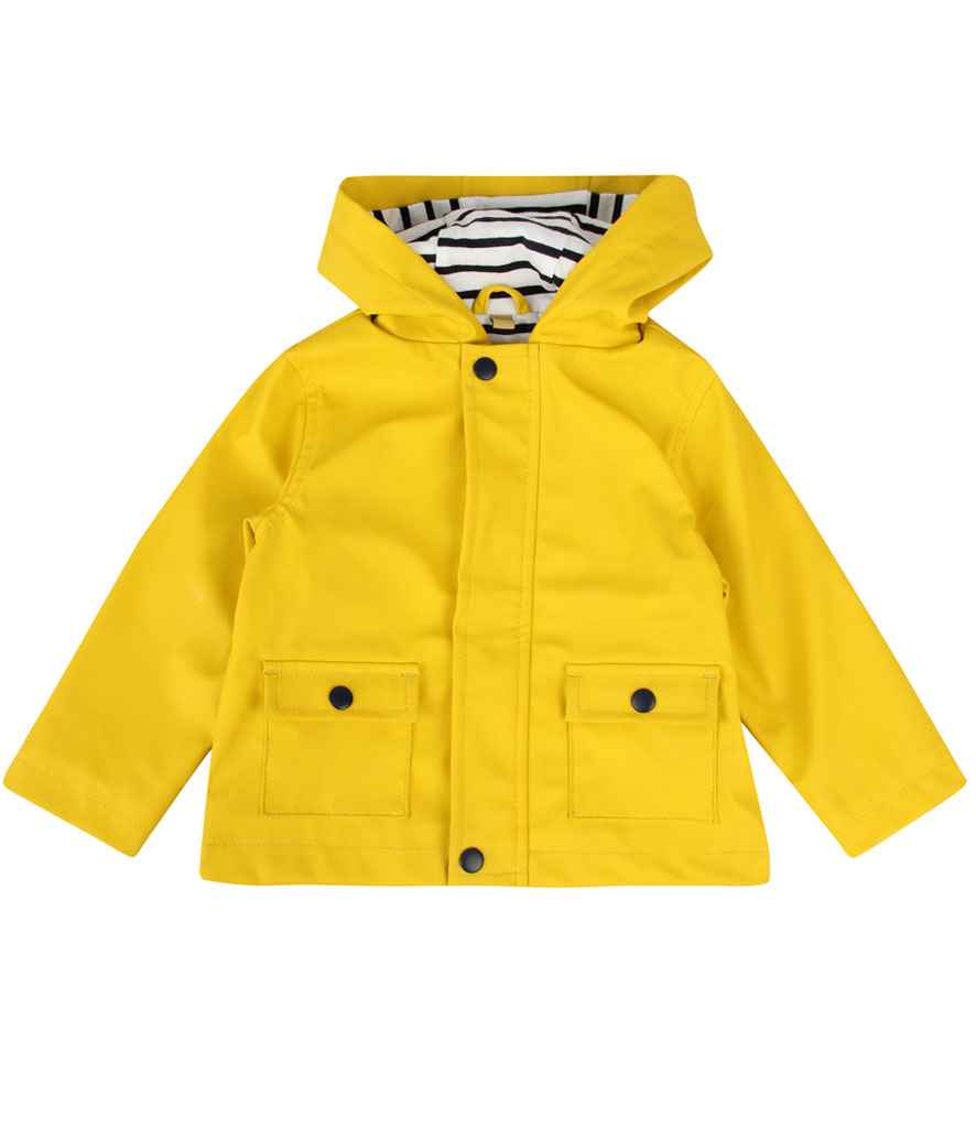 Larkwood - Baby/Toddler Rain Jacket - LW35T YEL 6-12