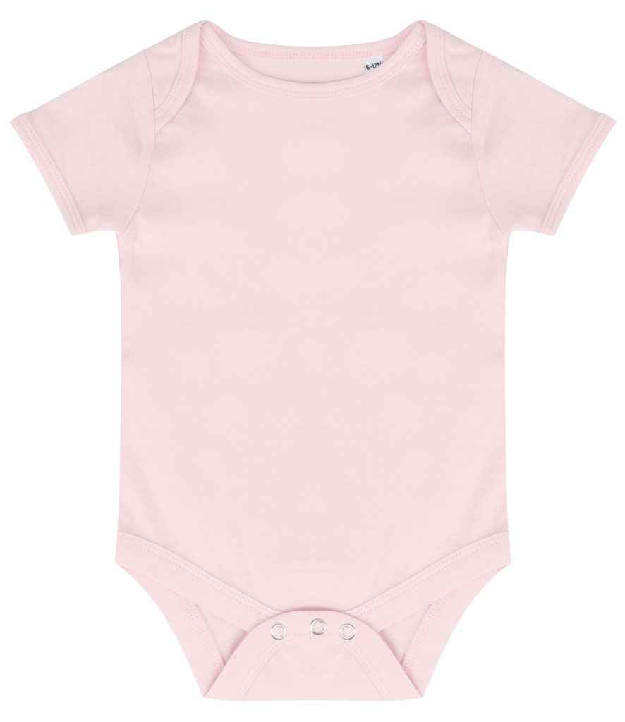 Larkwood - Essential Short Sleeve Baby Bodysuit - LW500T BLK 0-3