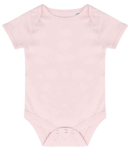 Larkwood - Essential Short Sleeve Baby Bodysuit - LW500T BLK 0-3