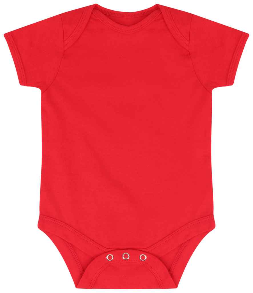 Larkwood - Essential Short Sleeve Baby Bodysuit - LW500T BLK 0-3