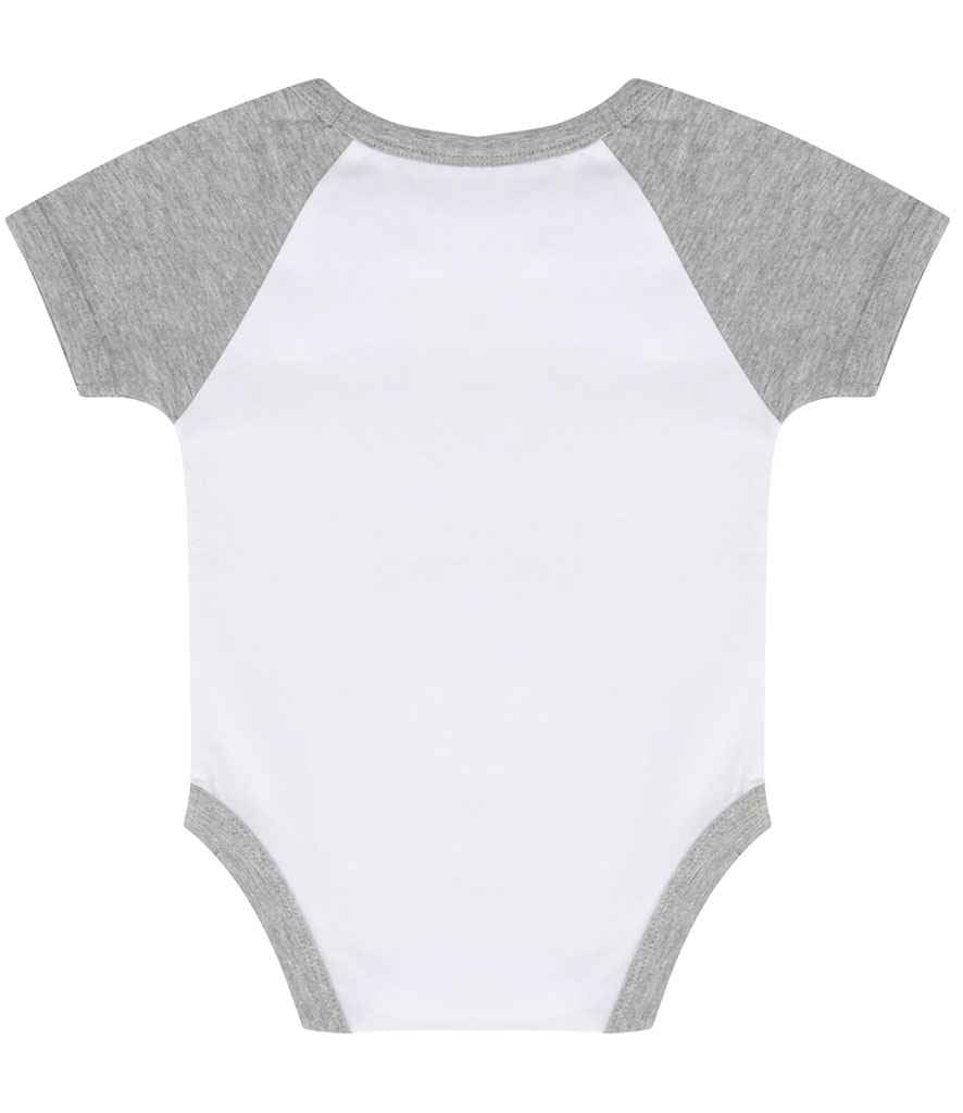 Larkwood - Essential Short Sleeve Baby Baseball Bodysuit