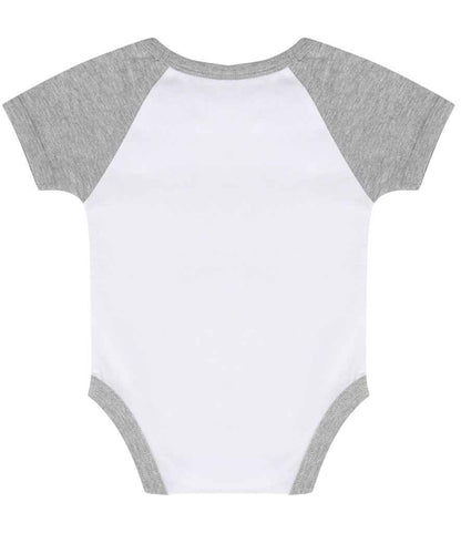 Larkwood Essential Short Sleeve Baby Baseball Bodysuit - Pierre Francis
