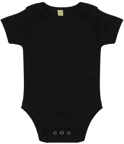 Larkwood Short Sleeve Baby Bodysuit - LW55T BLK 0-3