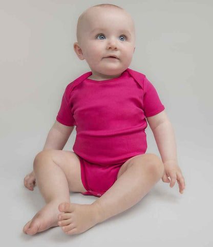 Larkwood Short Sleeve Baby Bodysuit - LW55T FUS 0-3