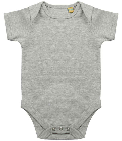 Larkwood Short Sleeve Baby Bodysuit - LW55T HEA 0-3