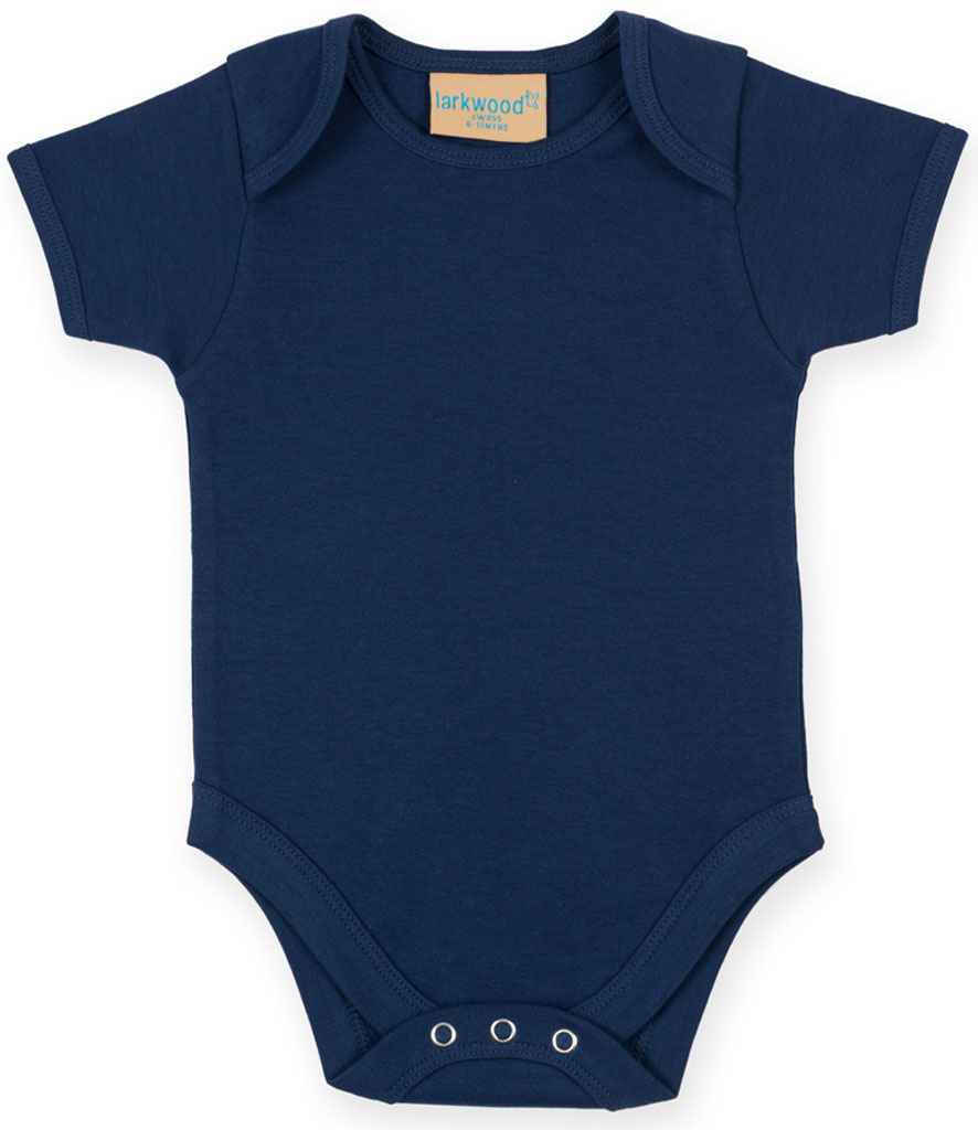 Larkwood Short Sleeve Baby Bodysuit - LW55T BLK 0-3
