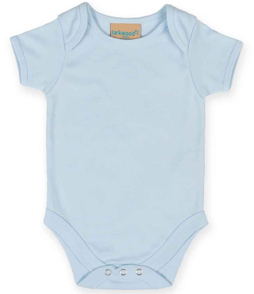 Larkwood Short Sleeve Baby Bodysuit - LW55T PAB 0-3