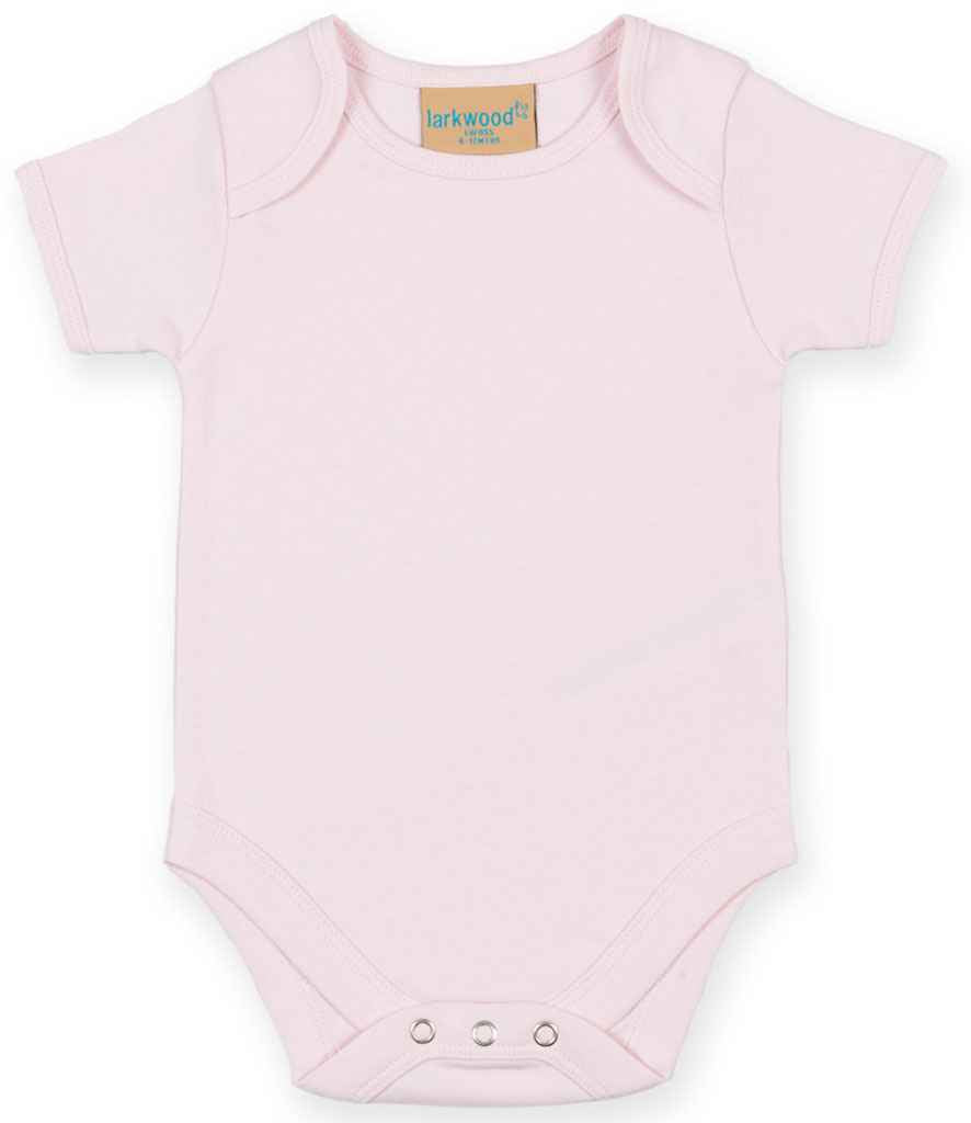 Larkwood Short Sleeve Baby Bodysuit - LW55T PPN 0-3
