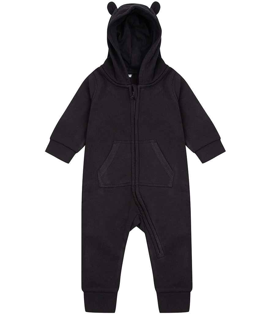 Larkwood - Baby / Toddler Fleece All In One - LW70T BLK 6-12