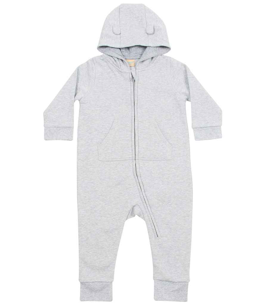Larkwood - Baby / Toddler Fleece All In One - LW70T BLK 6-12