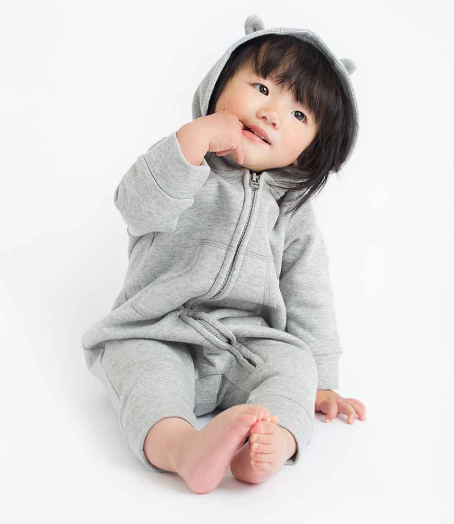 Larkwood - Baby / Toddler Fleece All In One - LW70T HEA 6-12